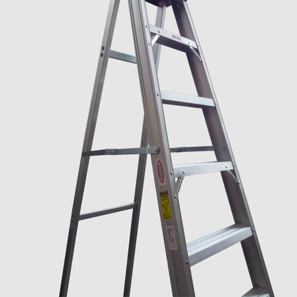 ESCALERA TIJERA UN SOLO ACCESO EN ALUMINIO - Imagen 3