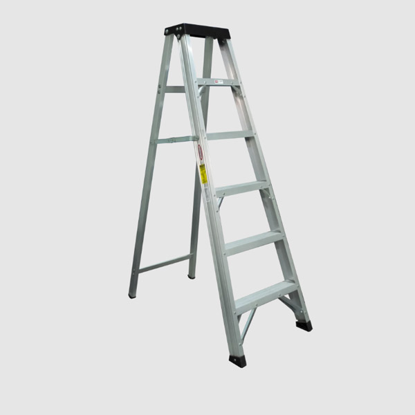 ESCALERA TIJERA UN SOLO ACCESO EN ALUMINIO - Imagen 2