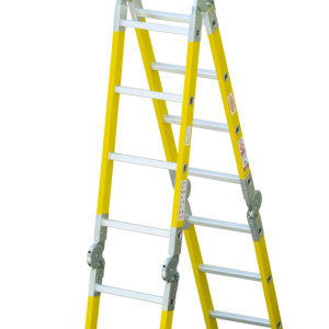 Escalera multiposicion de fibra de vidrio